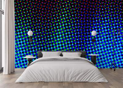 Half-tone pattern Wall mural