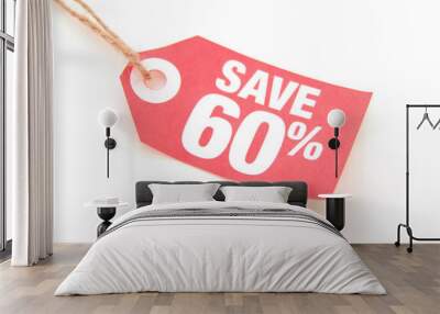 save 60% Wall mural