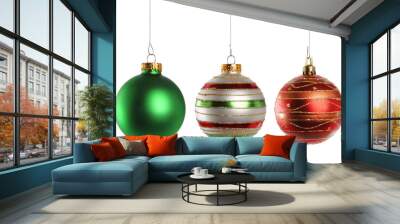 Christmas Ornaments Wall mural