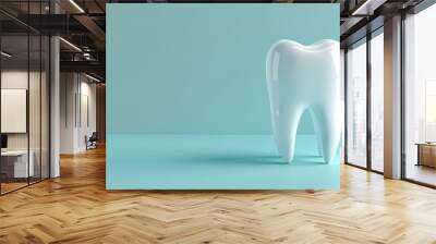 3D model of a single tooth Wall mural