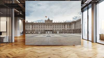 Madrid Royal Palace panorama Wall mural