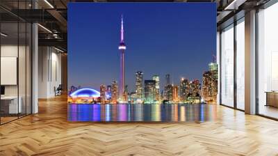 Toronto cityscape Wall mural