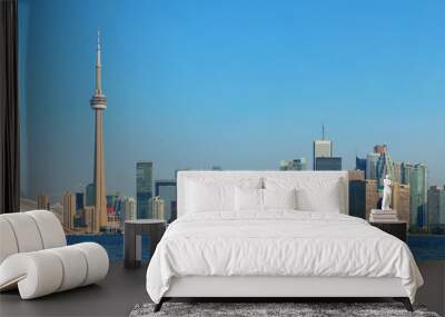 Toronto skyline in the day Wall mural