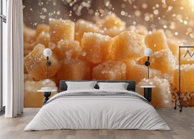 Super makro sugar --ar 16:9 --stylize 750 Job ID: 7f86bd59-1edf-42f0-80cd-ce3c2cdfc65f Wall mural