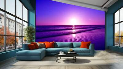 purple sunset c2020Rachelle Wall mural