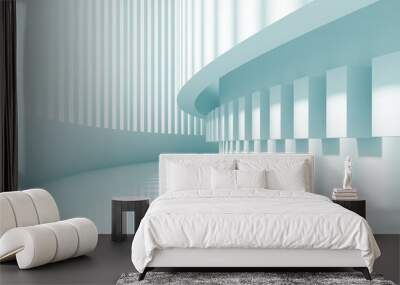 modern architecture background Wall mural