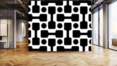 Seamless Geometric Pattern Wall mural