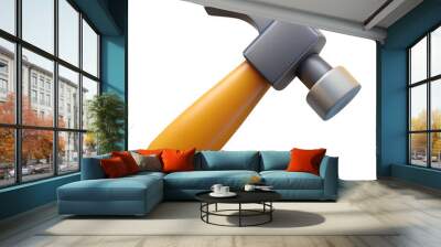 hammer 3d icon Wall mural