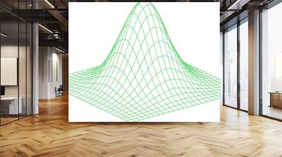 Gaussian 3D vector Wall mural