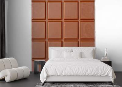 Bitten chocolate bar Wall mural