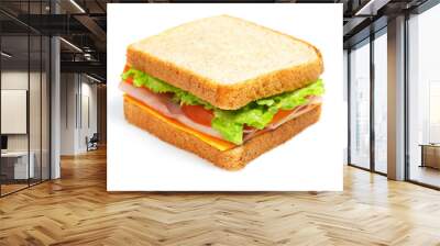 healthy ham sandwich Wall mural