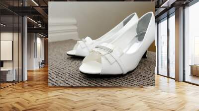 Wedding shoes Wall mural