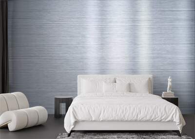 Aluminum metal plate backgound Wall mural