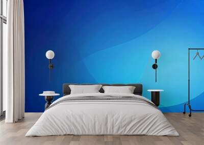 abstract blue elegant background Wall mural