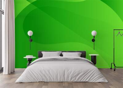 abstract green organic gradient background Wall mural