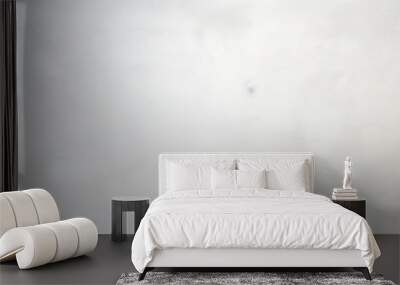 background with plain white watercolor paper in soft gray color Wall mural