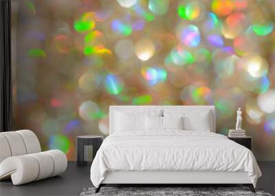 glitters out of focus Wall mural