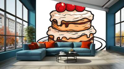 Confectionary Creations Crafting Designing and Creating Sweet Delicious and Scrumptious Masterpieces with Impeccable Attention to Detail Care and Expertise that Evoke Emotion and Wonder Inspire Crea Wall mural