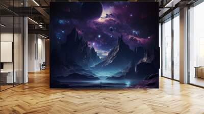 Mysterious Planet 2 Wall mural