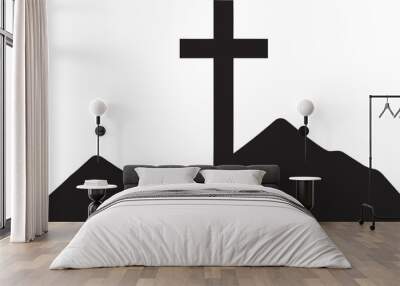 Spiritually Inspired Designs Christian Logo Vectors Wall mural