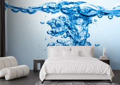 水の中の美しい気泡 Wall mural