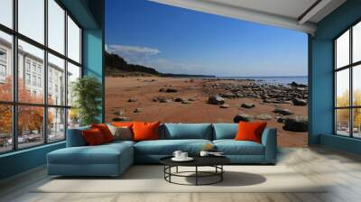 beach in the morning Wall mural