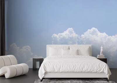 blue sky Wall mural