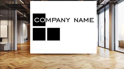 logo brand company Wall mural