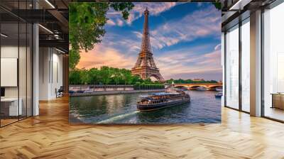 eiffel tower Wall mural