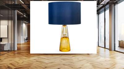 Elegant table lamp isolated on white background Wall mural