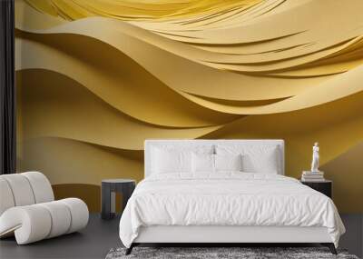 yellow graphic wall paper Wall mural