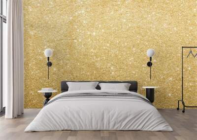 Abstract gold background Wall mural