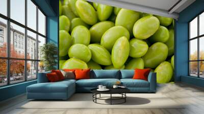 Shelled Edamame Wall mural