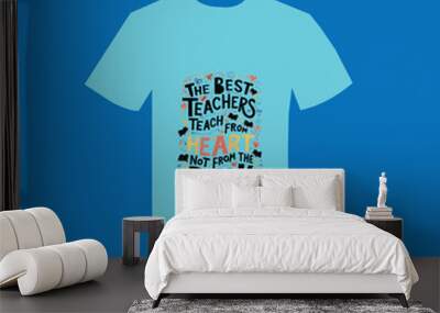 t shirt design concept Wall mural