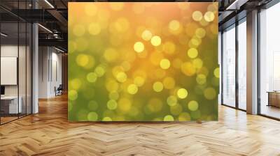 Abstract light bokeh background, Christmas lights, Blurry lights, Glitter sparkle	 Wall mural