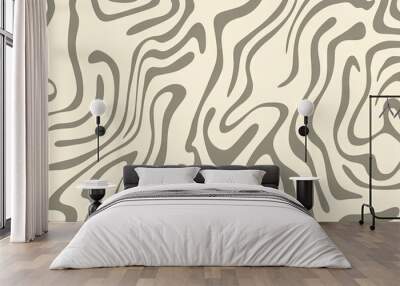 Zebra skin pattern. Stylish wild animal print background for fabric, textile, paper, design, banner, wallpaper Wall mural