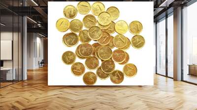 Many gold coin Wall mural