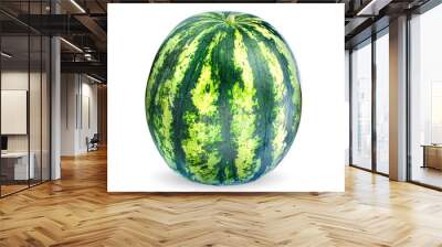 Watermelon isolated on white background. Wall mural