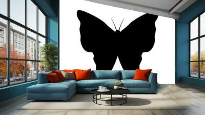 Creative design of butterfly icon Wall mural