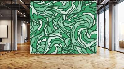 green art background Wall mural