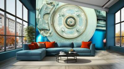 Disc brake Wall mural