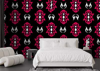 Abstract ethnic geometric pattern design for background or Wallpaper. Wall mural