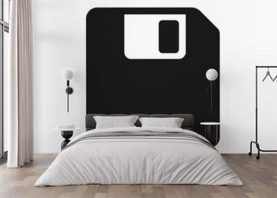 Diskette icon Wall mural