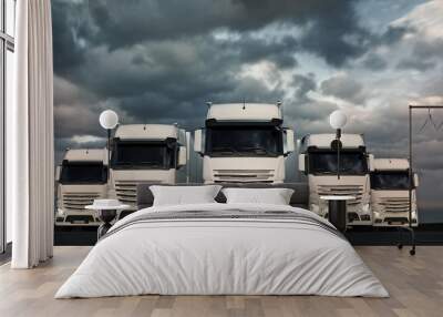 Truck Fleet Wall mural