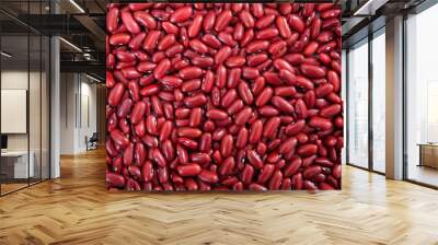 Raw kidney beans full background Wall mural