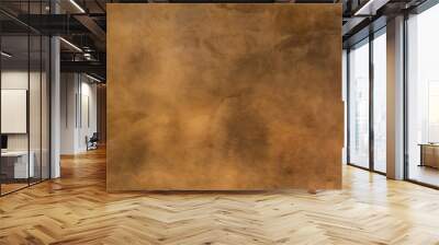 Texture of a orange brown concrete as a background, brown grungy wall - Great textures for background Wall mural