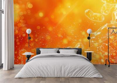 Abstract background pattern art. Wall mural