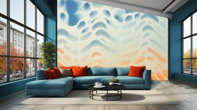 Abstract fluid gradient pattern Wall mural