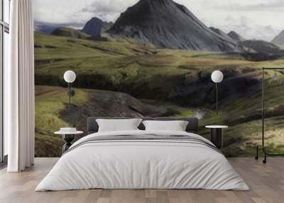 Beautiful Icelandic nature Wall mural