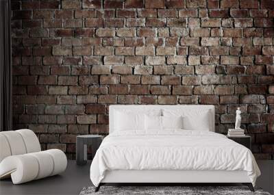 Brick Wall Plain Blank Abstract Aged Structure Textured Concept Wall mural